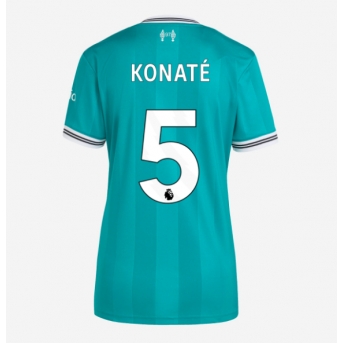 Billige Fotballdrakt Liverpool Ibrahima Konate #5 Replika Tredjedrakt Dame 2025-26 Kortermet